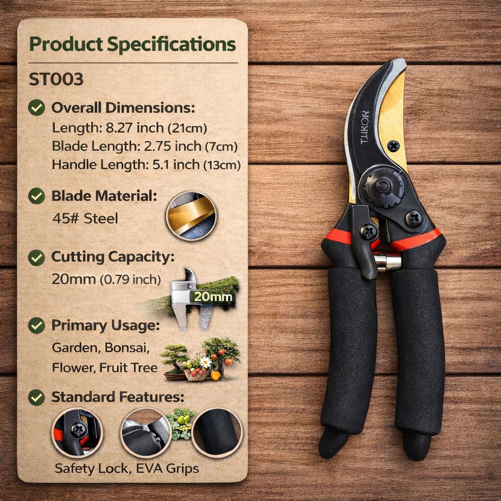 JAC-P07 Everyday Garden Pruner