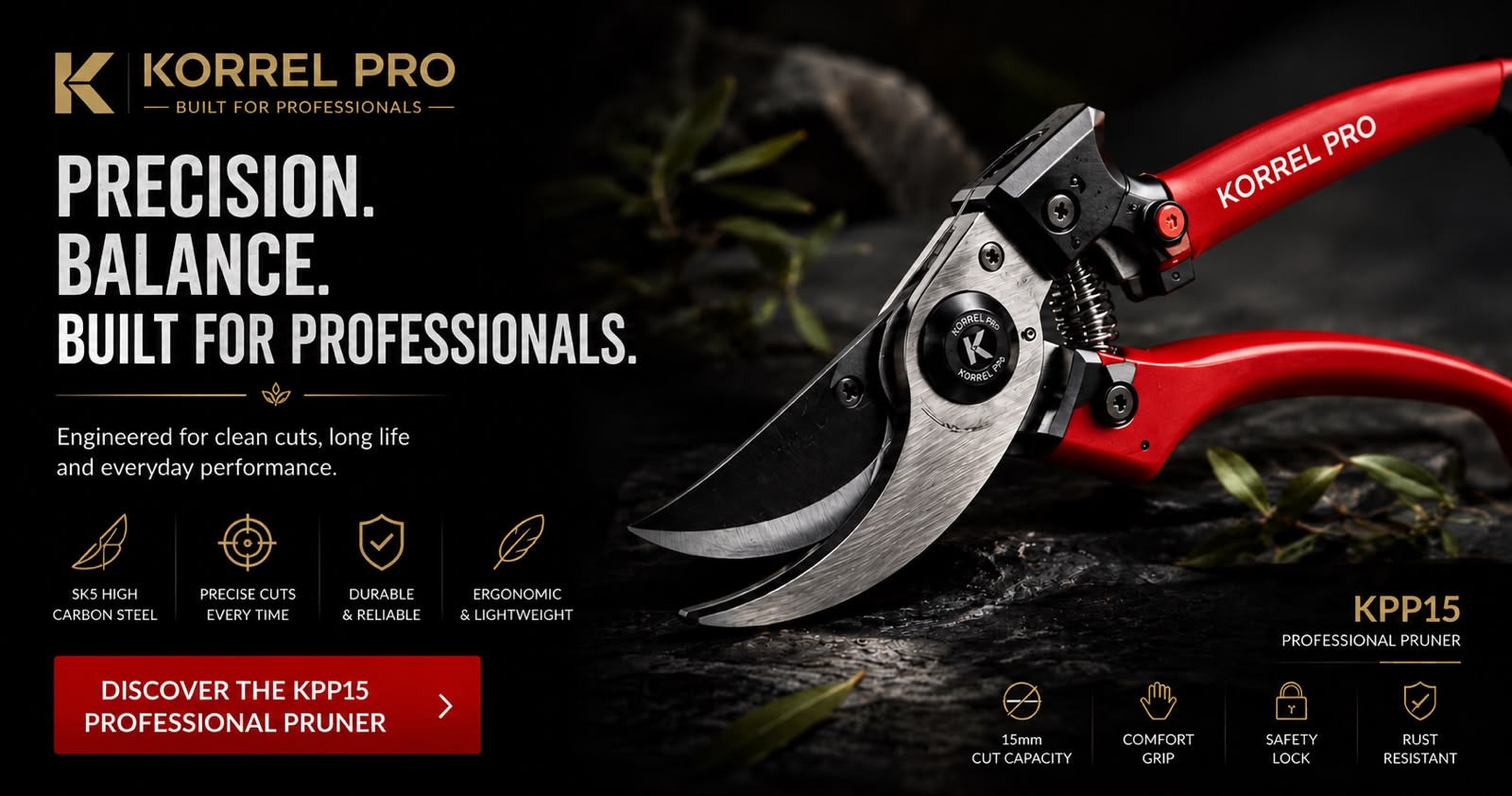 Korrel Pro KPP15 professional pruner